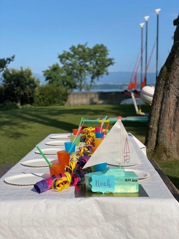 Anniversaire voile lac Léman
